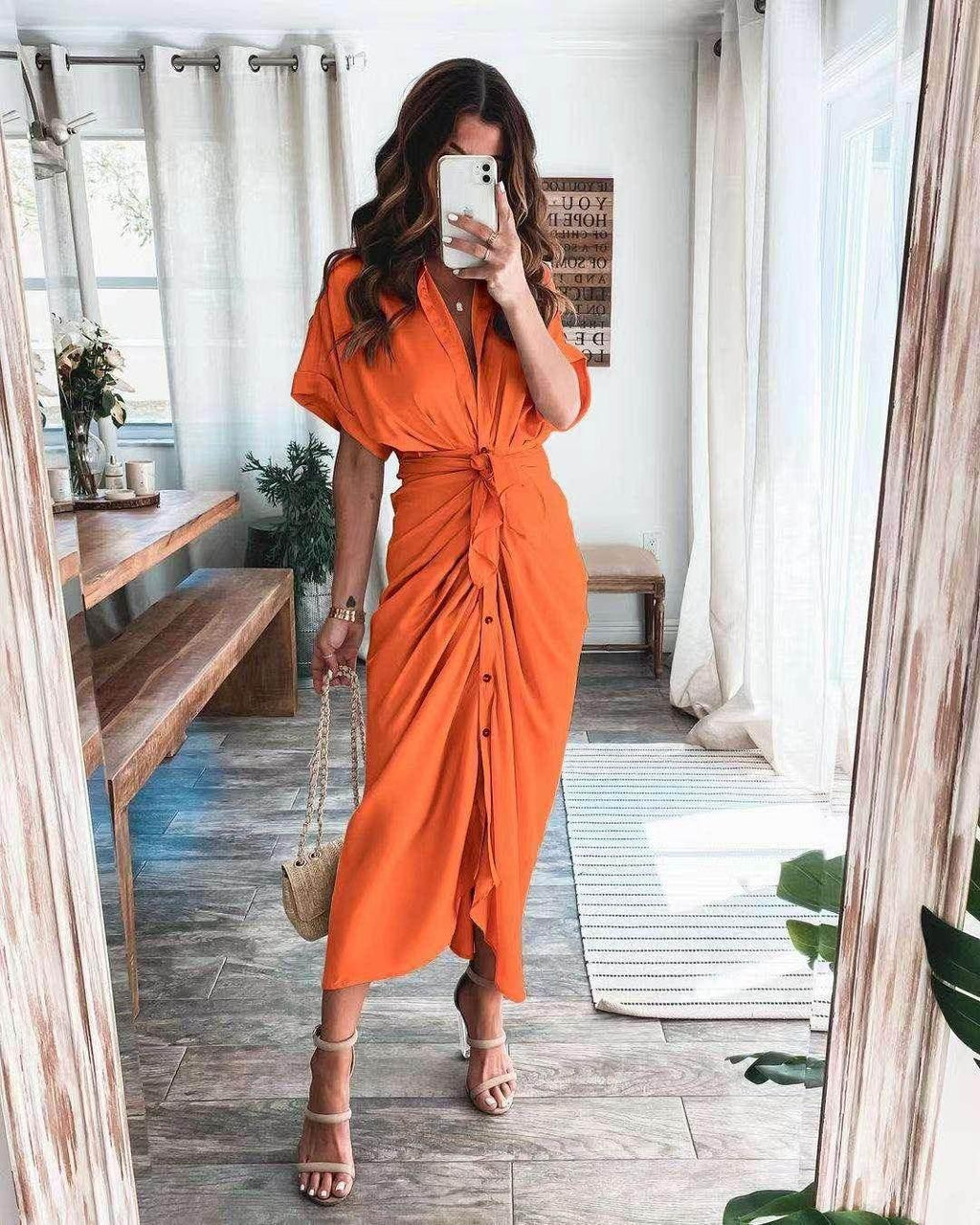 Elegant Swing Maxi Dress – High Waist Formal Look - ZA-Zola