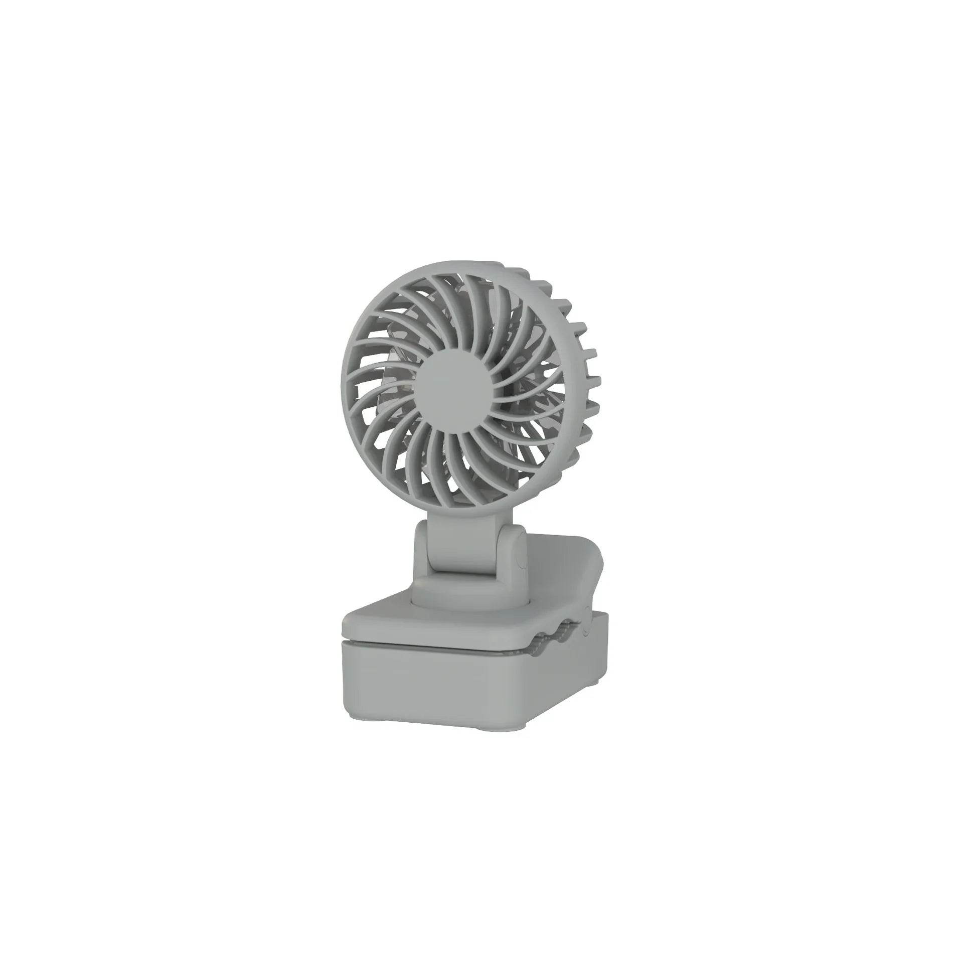 USB Clip Fan – Portable, Quiet & Rechargeable - ZA-Zola