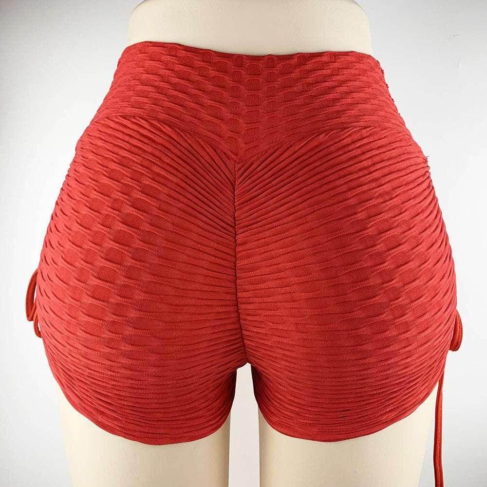 Drawstring Butt Lift Gym Shorts – Women’s Workout Wear - ZA-Zola