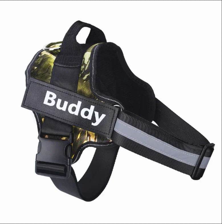 Personalized No-Pull Dog Harness – Reflective & Adjustable - ZA-Zola
