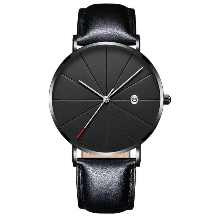 Men’s Simple Waterproof Quartz Watch with Calendar - ZA-Zola