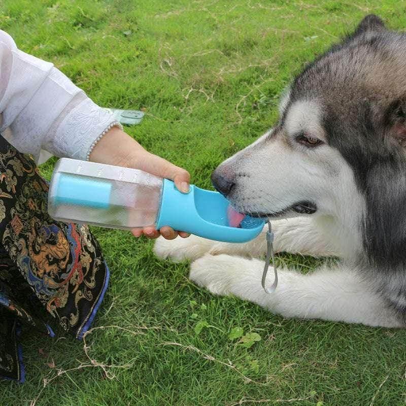 3-in-1 Dog Water Bottle with Feeder & Waste Bag - ZA-Zola