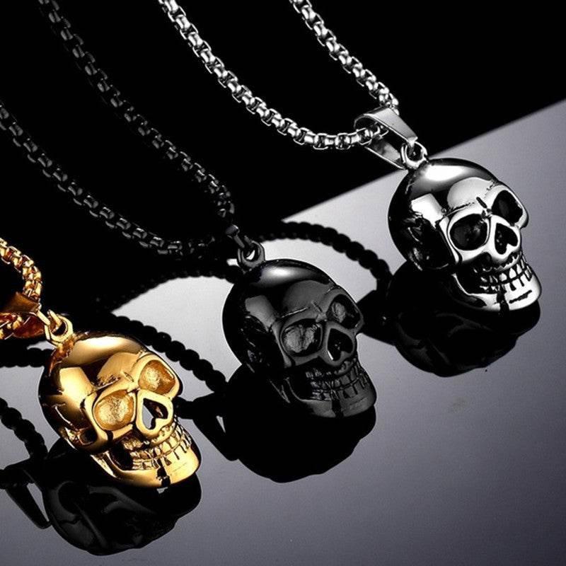 ZA-Zola Halloween Skull Punk Necklace Unisex - ZA-Zola