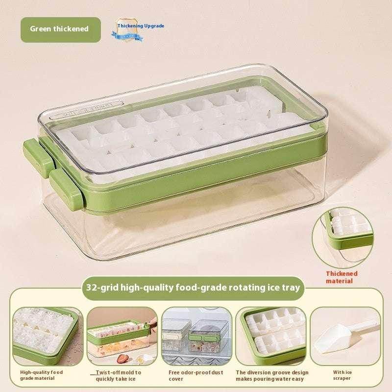 One-Click Flip Ice Tray – Large Capacity DIY Ice Box - ZA-Zola