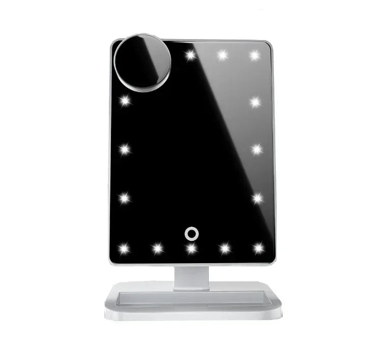 LED Makeup Mirror with Bluetooth Speaker and 10X Magnifier - ZA-Zola