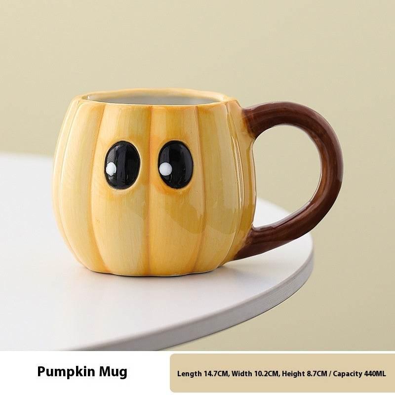 ZA-Zola Cute Ghost Pumpkin Mug Halloween Cup - ZA-Zola