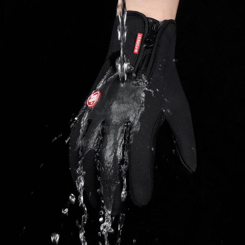 Winter Gloves Touch Screen Waterproof Motorcycle Fleece Gloves - ZA-Zola
