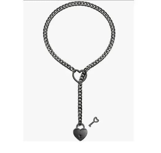 Shop Cuban Adjustable Heart Necklace – Unisex Style - ZA-Zola