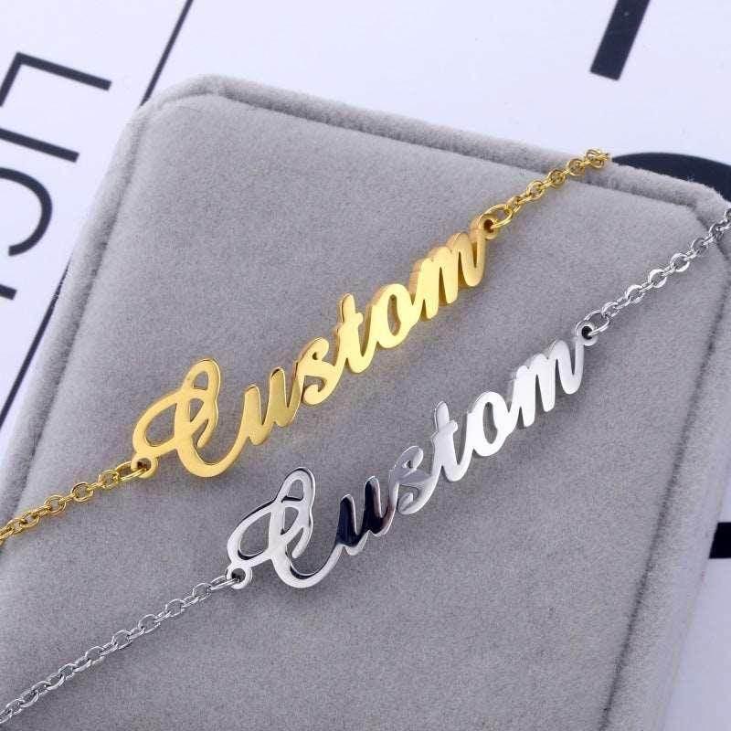 Personalized Custom Name Bracelet - Shop Now! - ZA-Zola