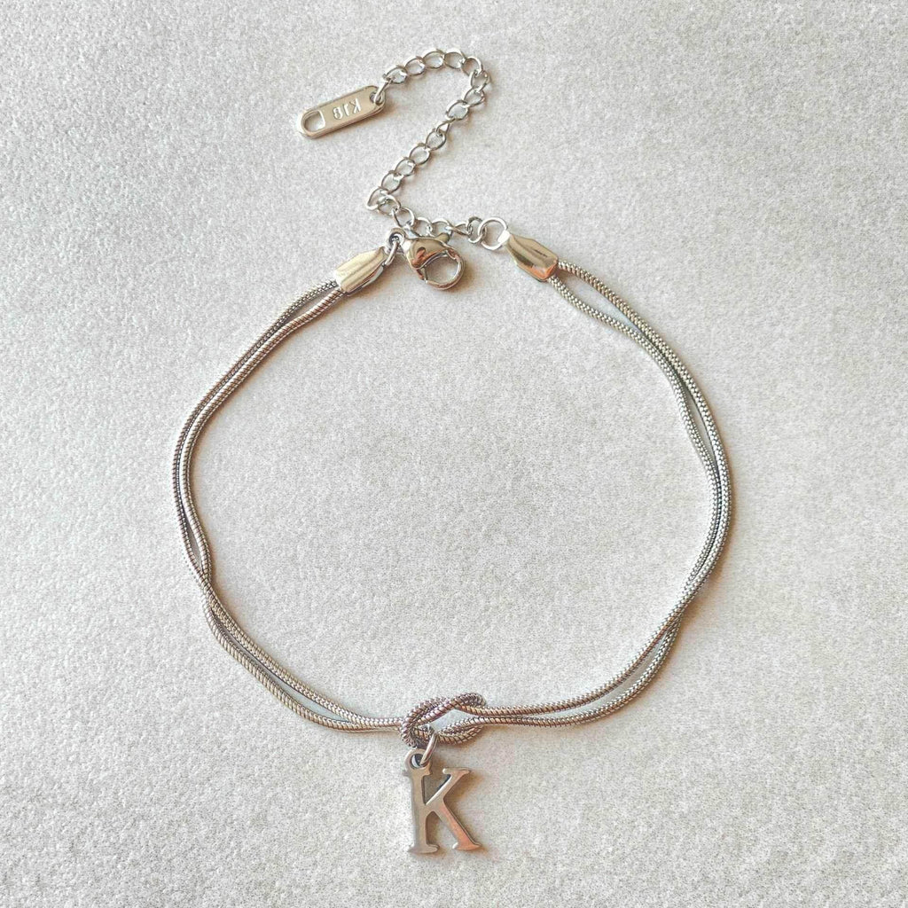 A-Z Love Knot Bracelets | Personalized Jewelry Gift - ZA-Zola