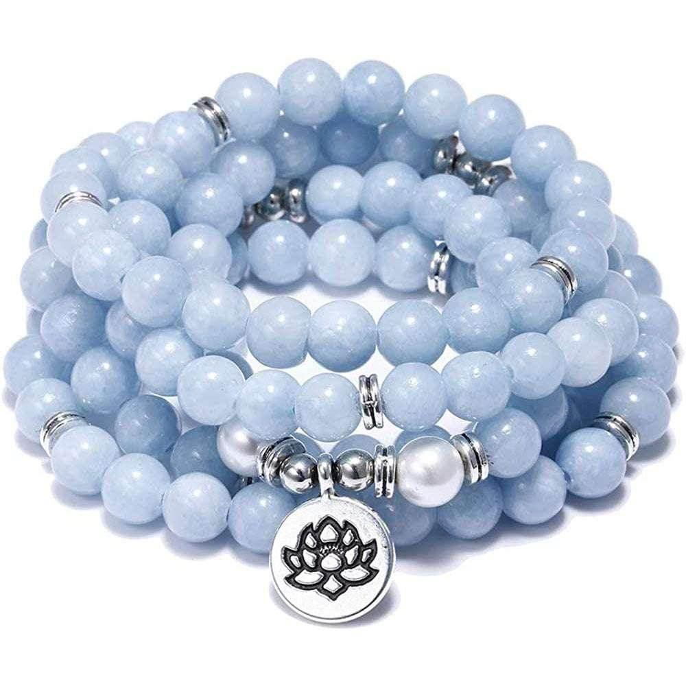 Tiger Eye 108 Beads Buddha Bracelet for Balance - ZA-Zola