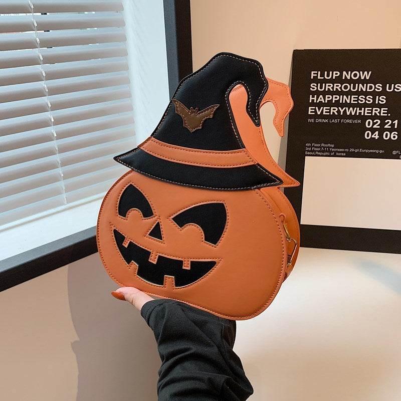 ZA-Zola Halloween Pumpkin Shoulder Messenger Bag - ZA-Zola