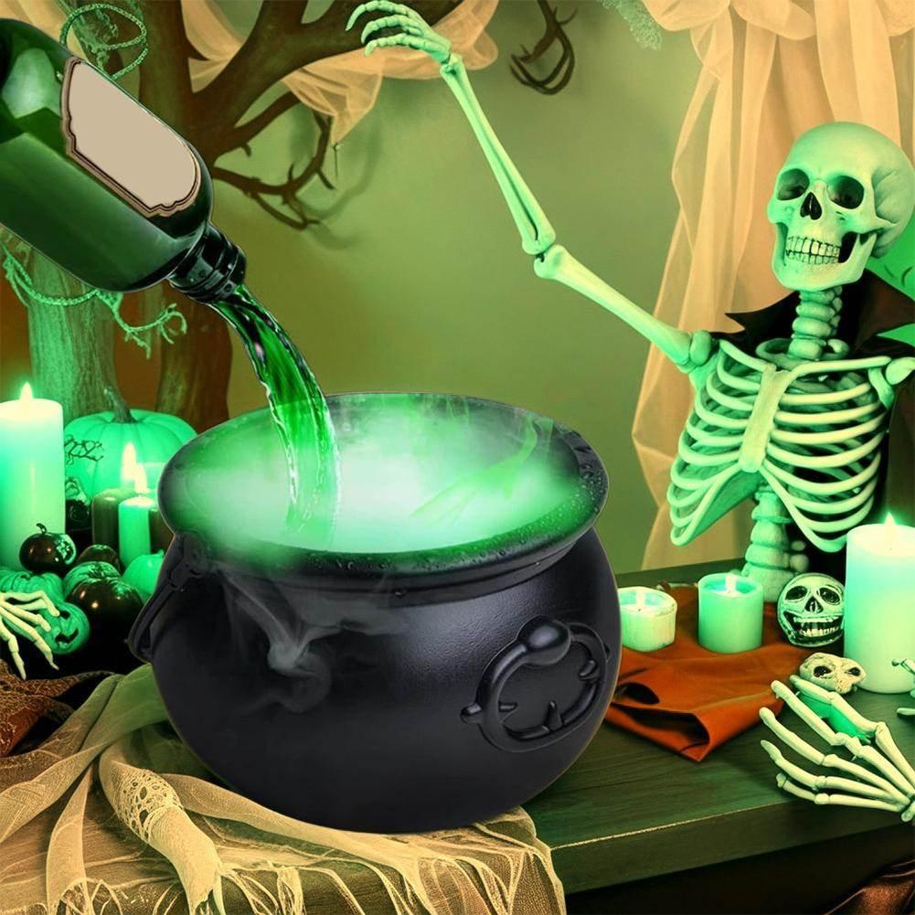 ZA-Zola Black Wizard Cauldron Magic Halloween Decor - ZA-Zola