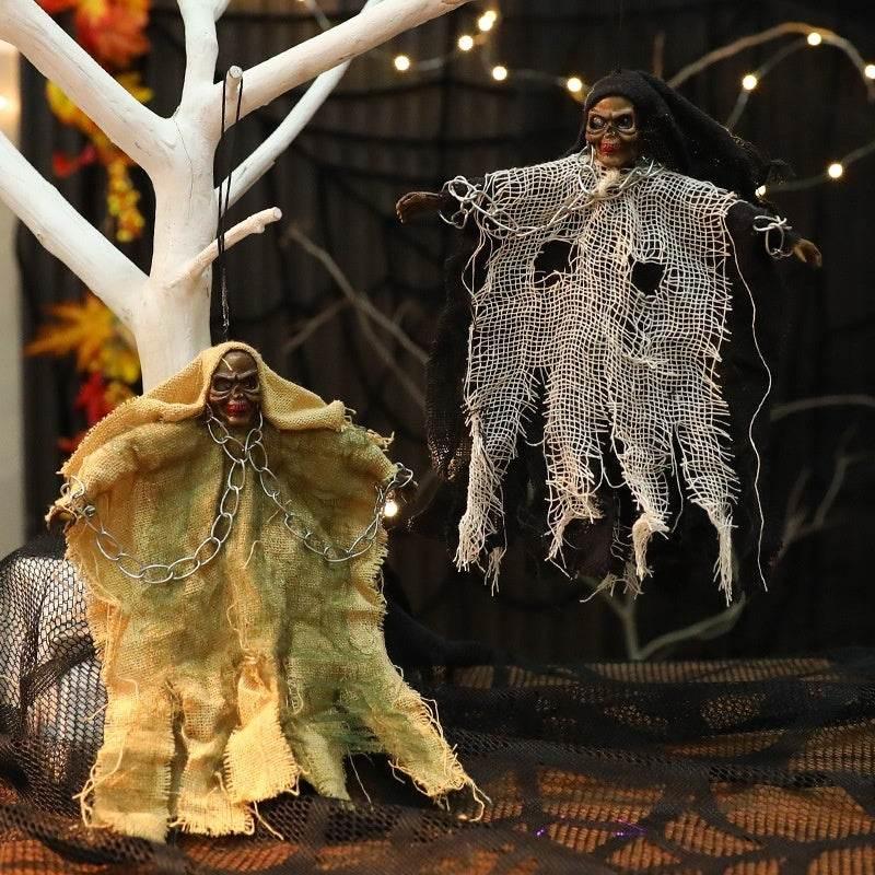ZA-Zola Halloween Glowing Skull Hanging Ghost - ZA-Zola