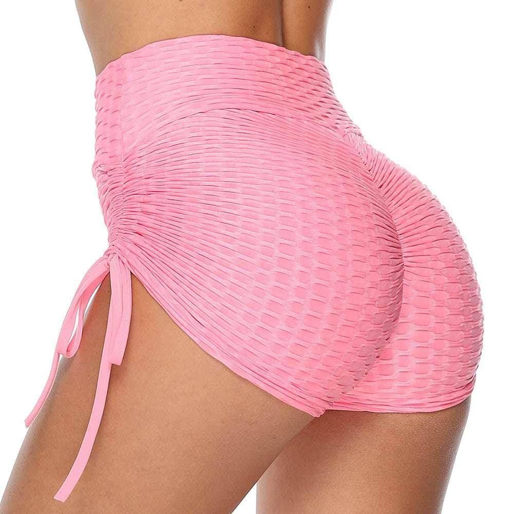 Drawstring Butt Lift Gym Shorts – Women’s Workout Wear - ZA-Zola