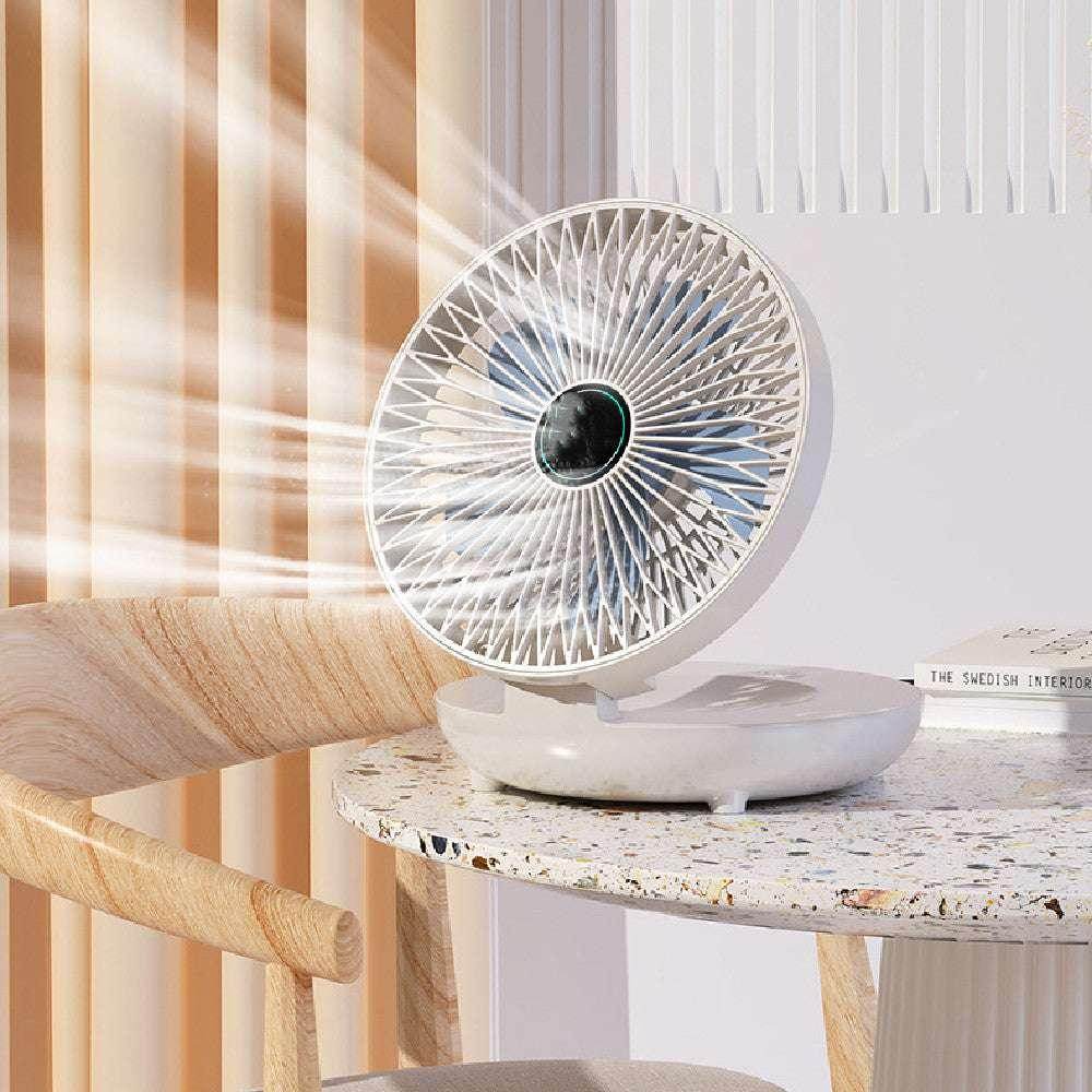 Wall Mounted Folding Fan – Quiet & Space-Saving - ZA-Zola