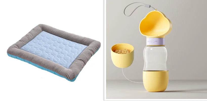 Soft Ice Silk Pet Cooling Bed Mat for Summer - ZA-Zola