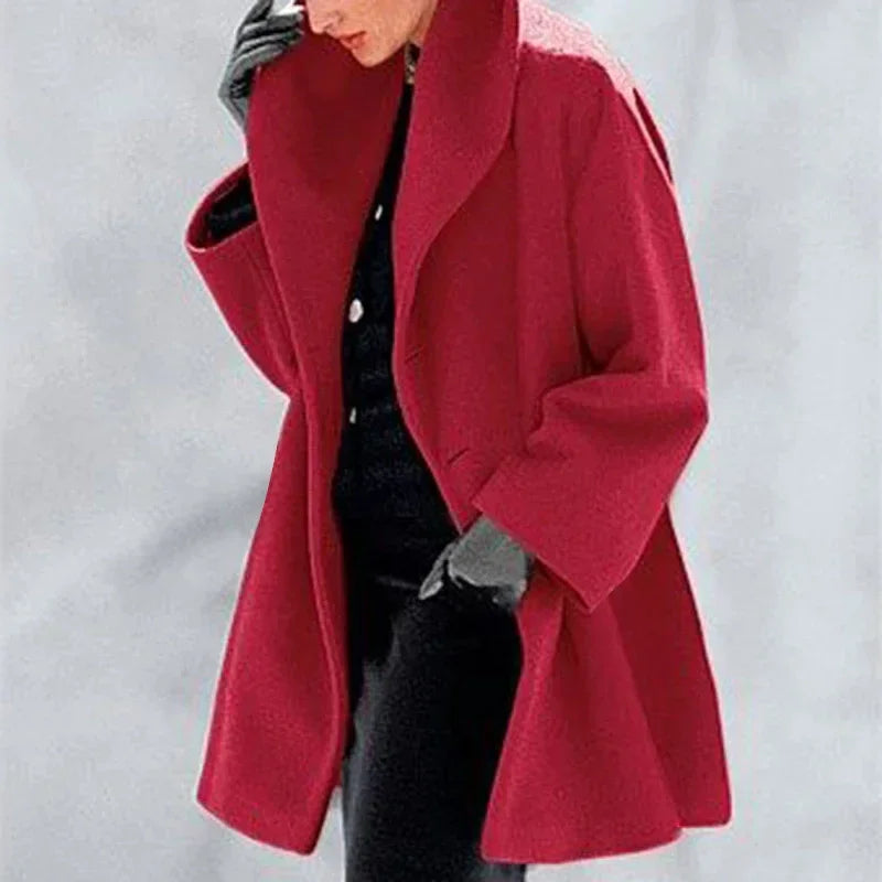 Women Woolen Sweater Coat Casual Autumn Winter - ZA-Zola