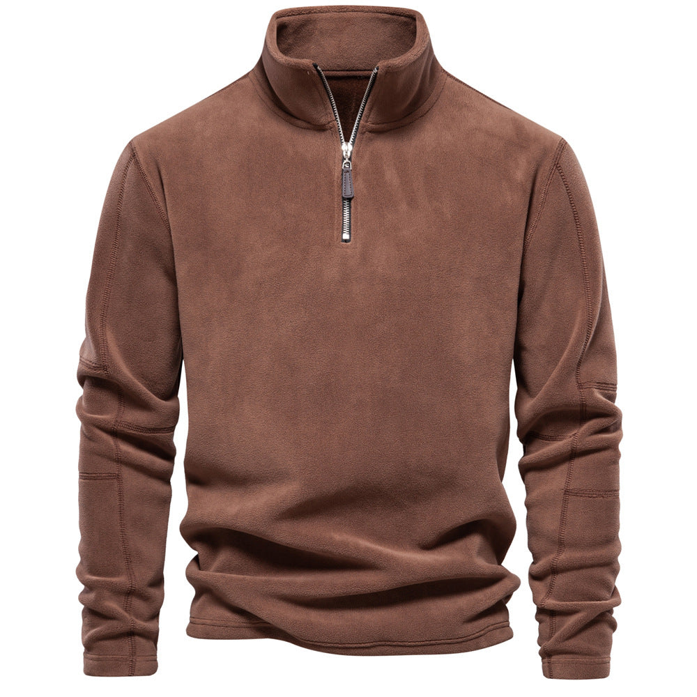 Men’s Fleece Zipper Sweatshirt | ZA-Zola