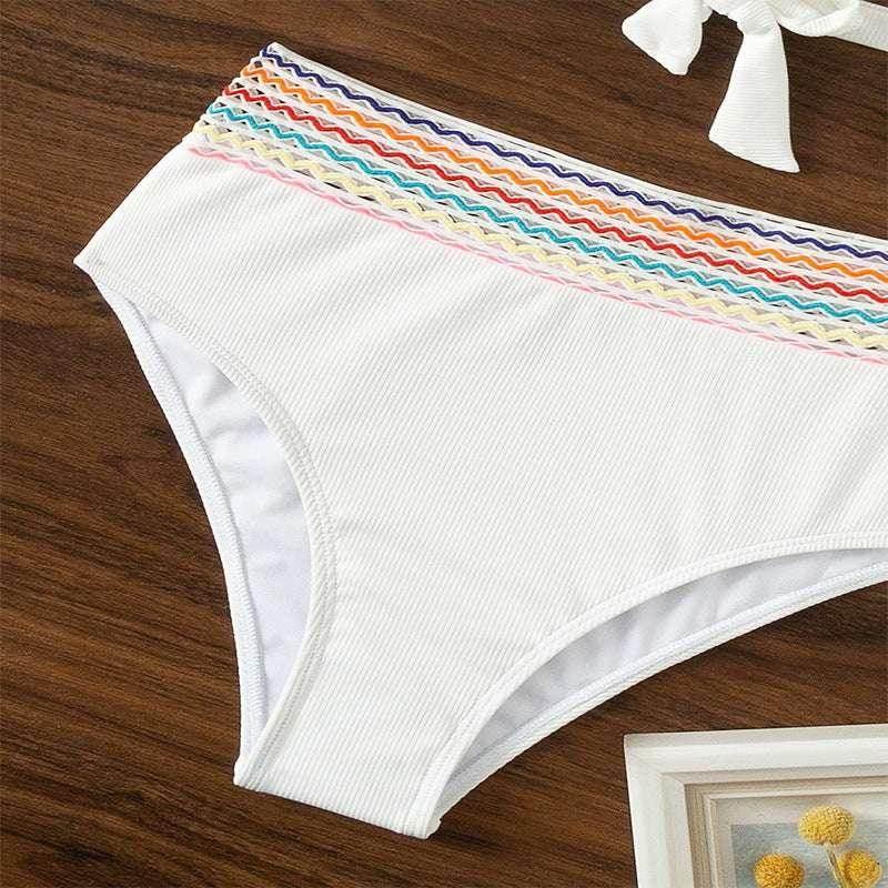Slim Fit Triangle Bikini Set – Backless Style - ZA-Zola