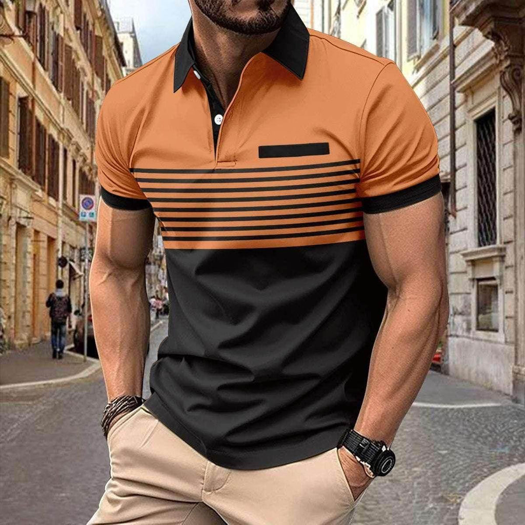 Men's Casual Striped Shirt – Shop Now for Style - ZA-Zola