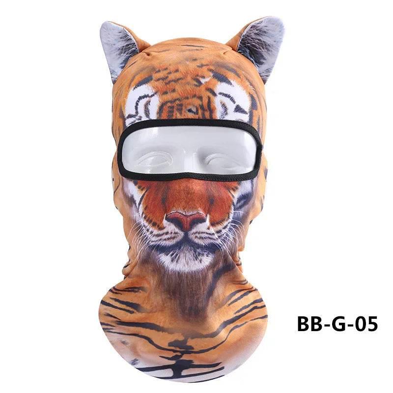 3D Animal Print Sun Protection Headgear Unisex - ZA-Zola