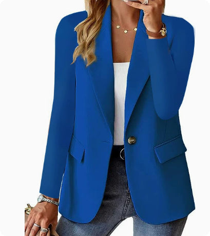 Women's Casual Pleated Blazer | ZA-Zola Fashion