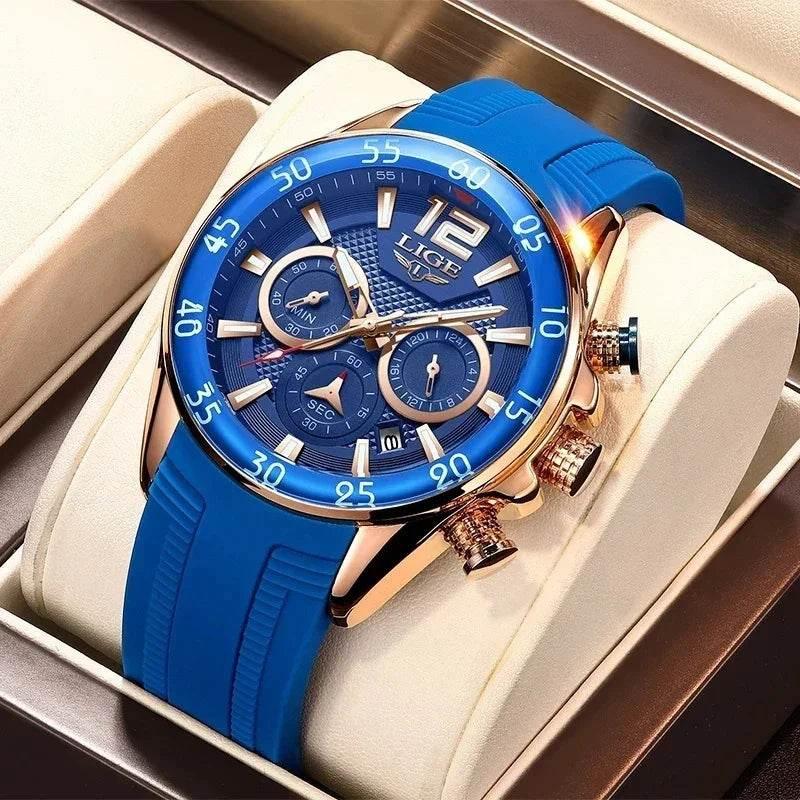 Waterproof Sports Quartz Men's Watch – Stylish & Durable - ZA-Zola