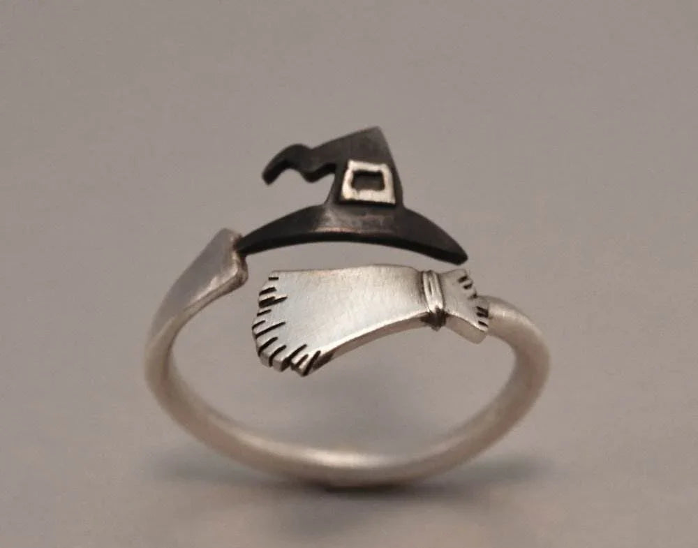 ZA-Zola Halloween Ghost Witch Ring - ZA-Zola