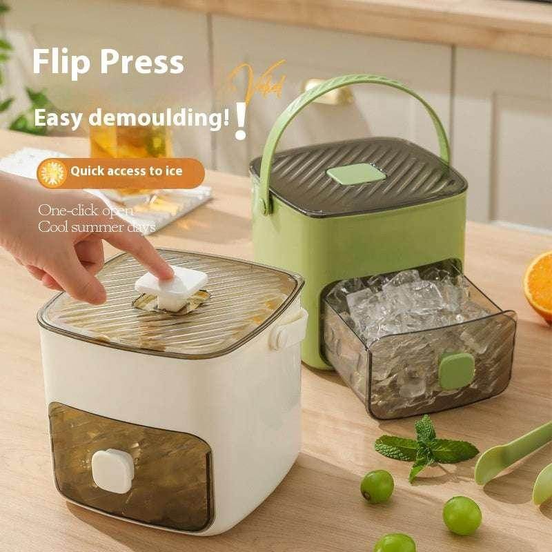 Two-in-One 48-Grid Ice Tray Mold – 3 Layers - ZA-Zola