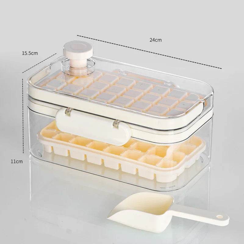 Silicone Press Ice Maker – Single & Double Layer Mold - ZA-Zola