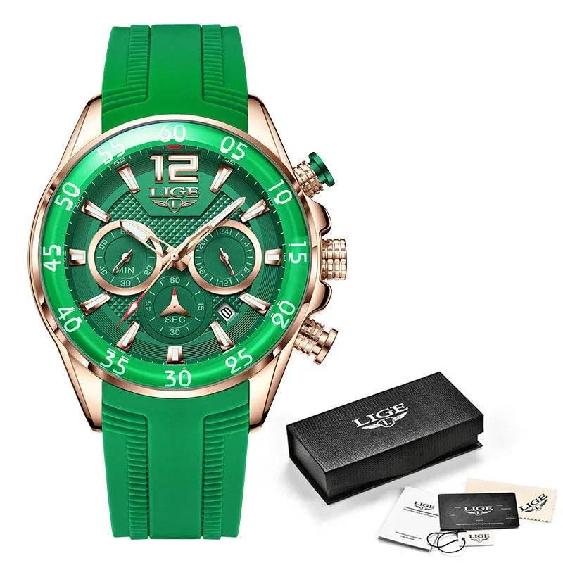 Waterproof Sports Quartz Men's Watch – Stylish & Durable - ZA-Zola
