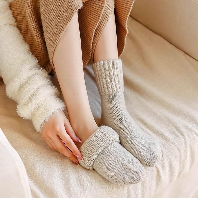 Winter Warm Knitted Socks | Cozy Thick Loop Floor Socks - ZA-Zola