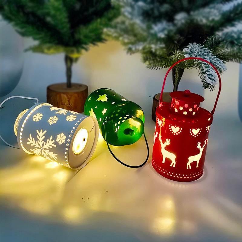 Christmas LED Candle Lanterns Nordic Wind Lights - ZA-Zola