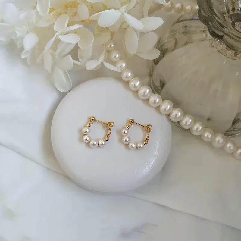 Non-Piercing Pearl Clip Earrings – Korean Style - ZA-Zola