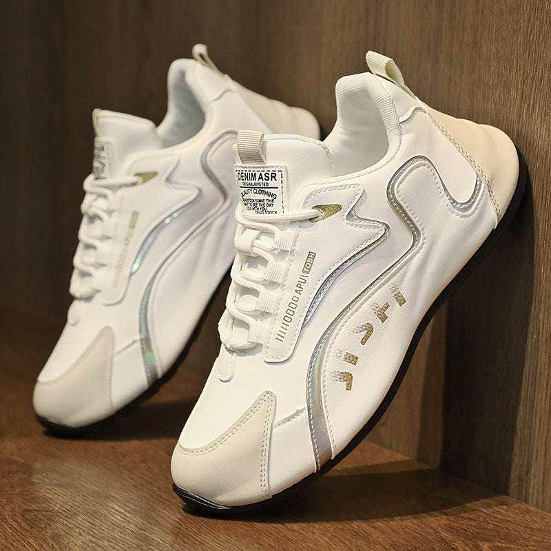 Men’s Colorblock Lace-Up Sneakers – Sporty Style - ZA-Zola