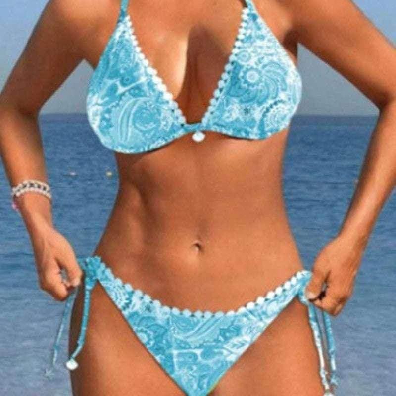 Women's Bikini Split Swimsuit | Colorful & Stylish - ZA-Zola