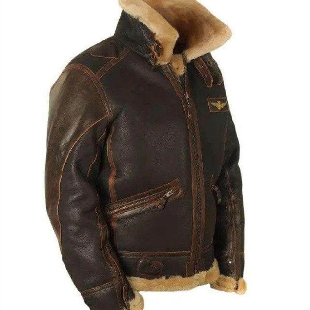 Men's Fashion Casual Winter PU Leather Coat - ZA-Zola