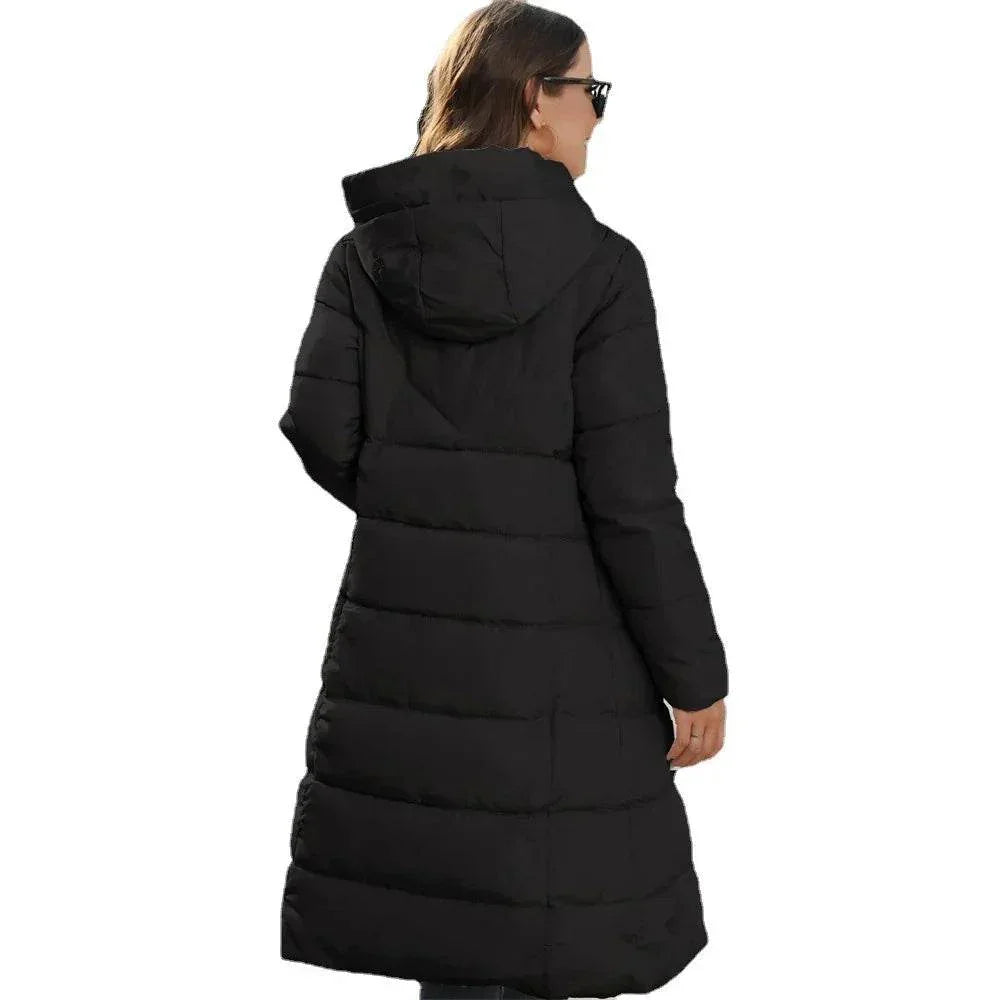 Hooded Cotton Padded Jacket - Slim Fit Winter Coat - ZA-Zola