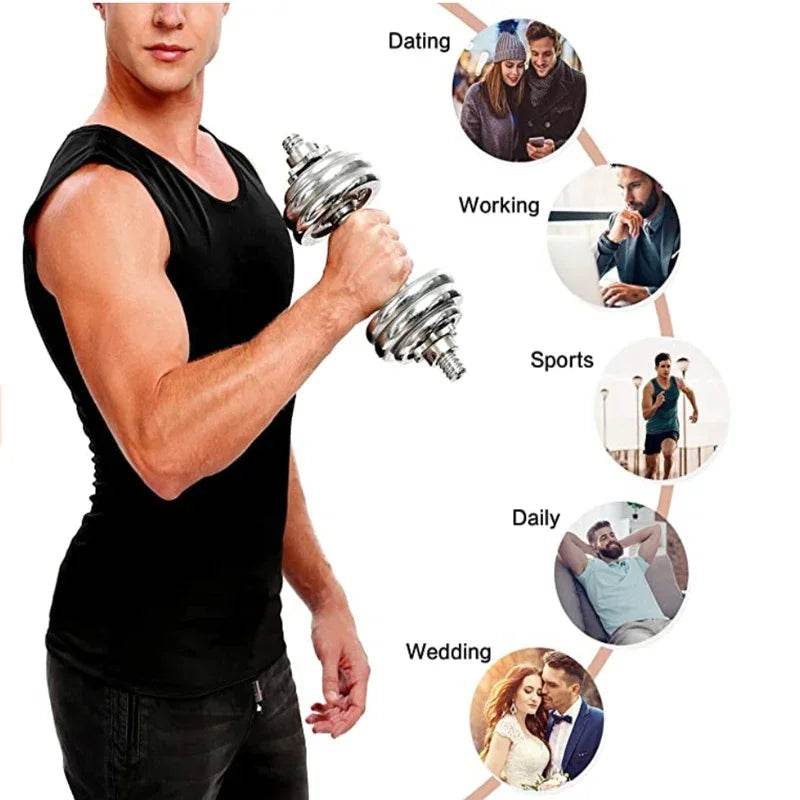 Men’s Sweat Vest Shapewear – Heat Trapping Body Shaper - ZA-Zola