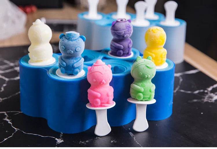 Creative Silicone Ice Cream Mold – DIY at Home - ZA-Zola