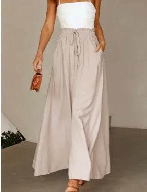 High Waist Wide Leg Dress Pants for Women - ZA-Zola