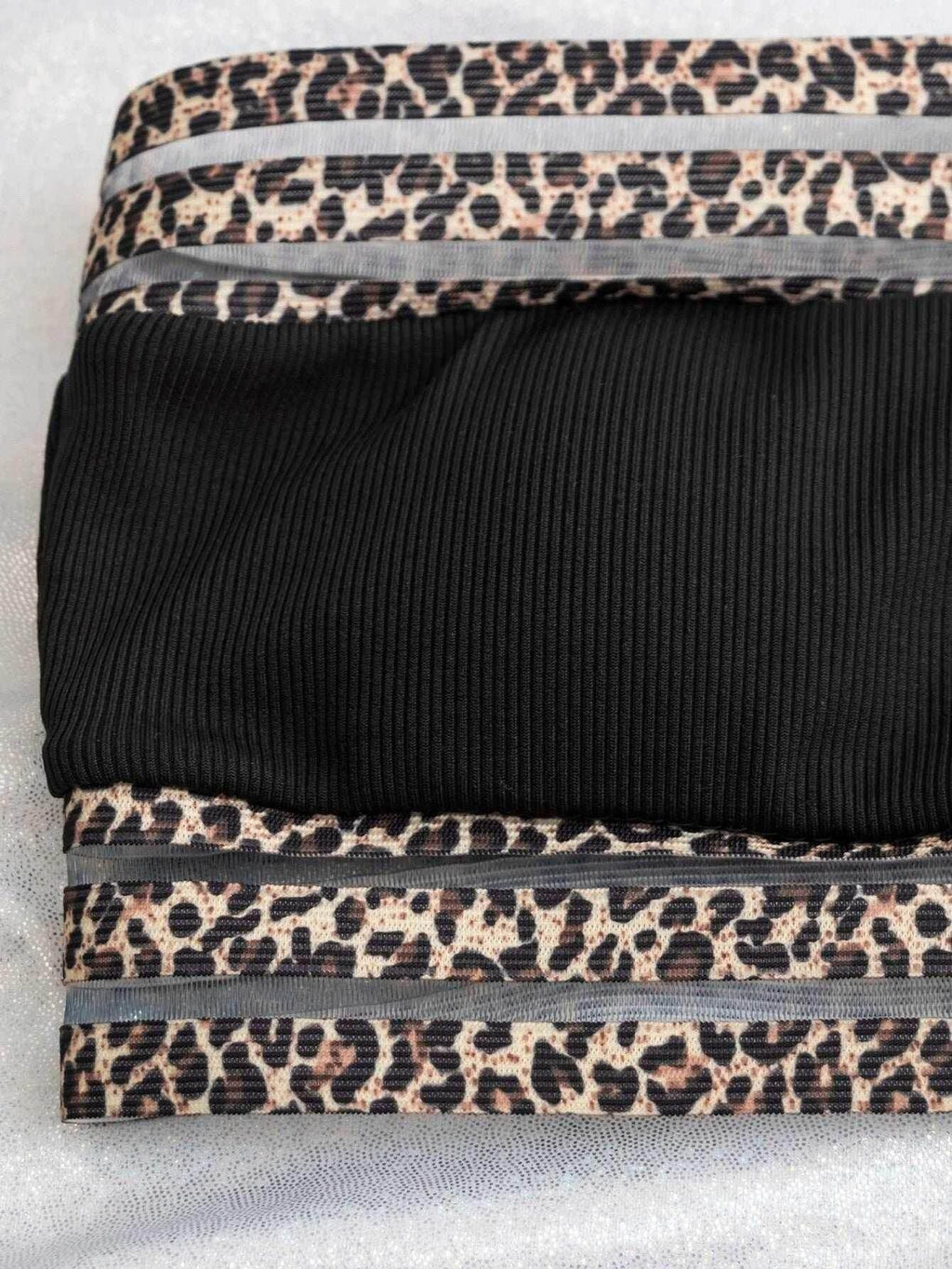 Leopard Splicing Strapless Bikini – Sexy & Stylish - ZA-Zola