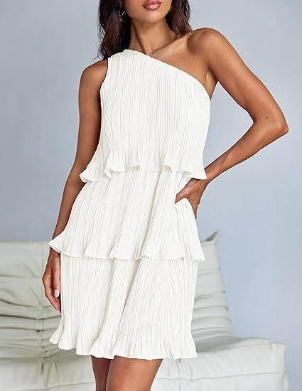 Layered Hem Sleeveless Dress – Summer Chic Look - ZA-Zola