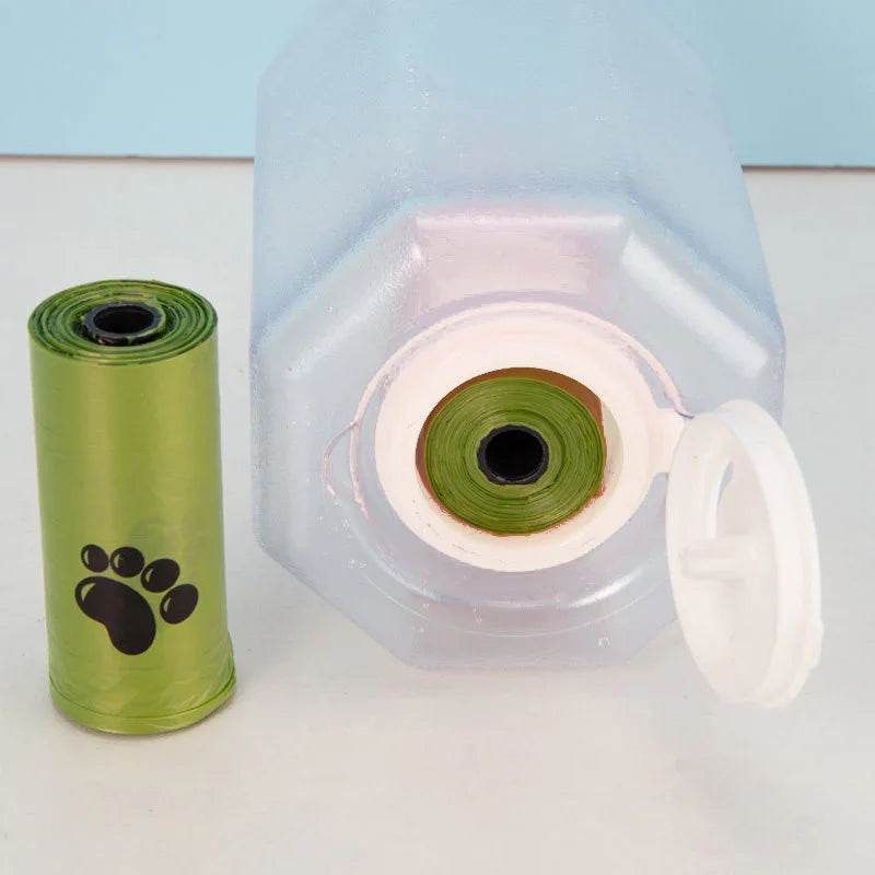 3-in-1 Dog Water Bottle with Feeder & Waste Bag - ZA-Zola