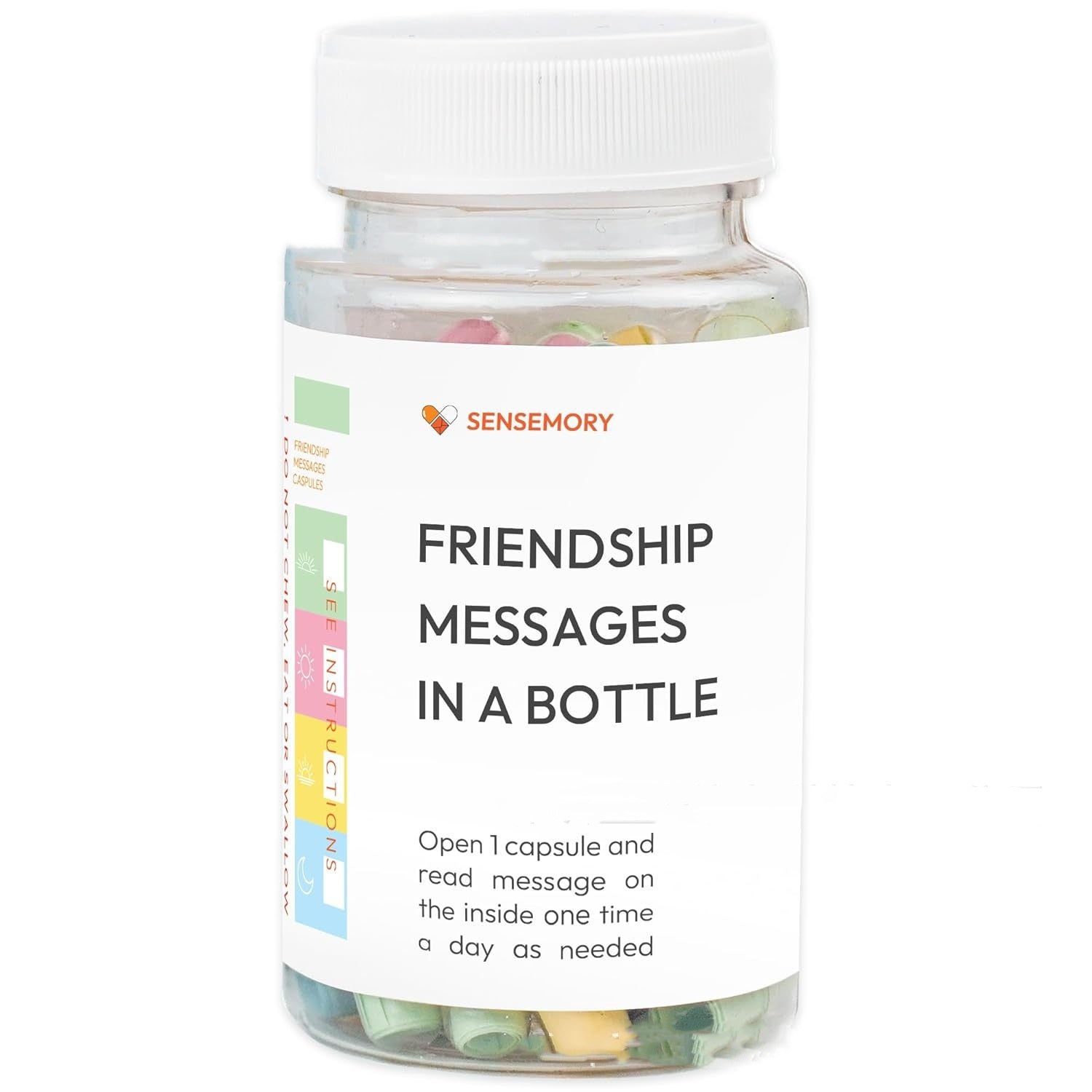 Love Messages in a Bottle Gift | Long Distance Capsule Notes