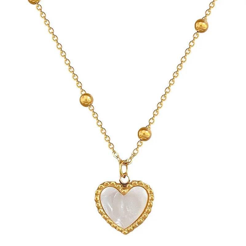 Heart-Shape Love Necklace | Shop Now for Valentine's Day - ZA-Zola