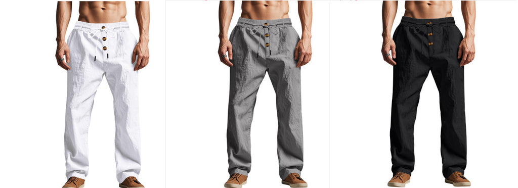 Men’s Linen Trousers | Breathable & Stylish Summer Pants