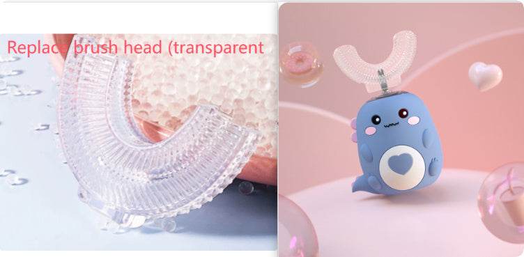 Children’s Electric Toothbrush 360° U-Shaped USB | ZA-Zola Kids - ZA-Zola
