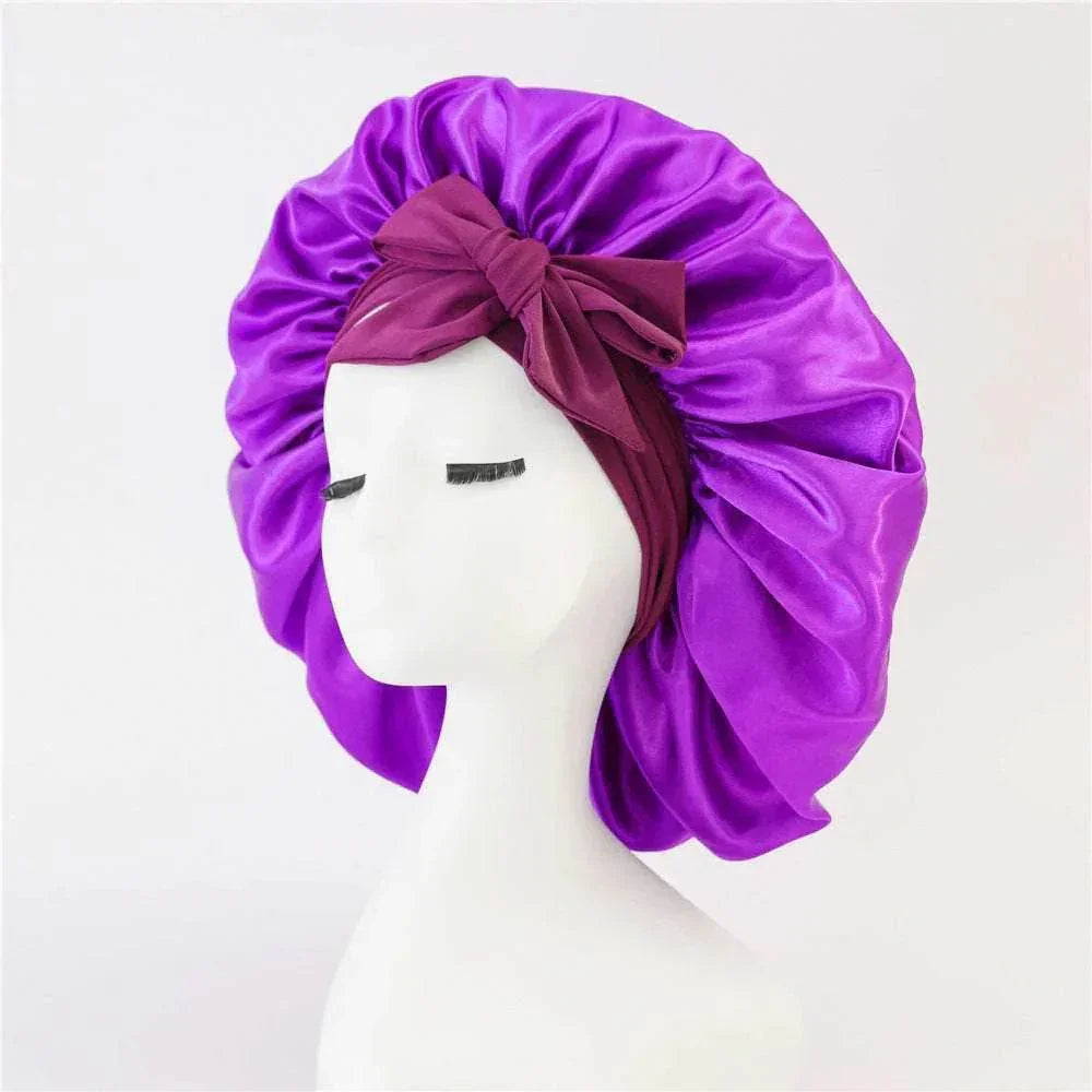 Silk Satin Bonnet for Sleeping – Hair Protection Cap - ZA-Zola
